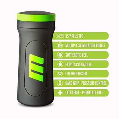 M for Men M2 Stimulation Cup – Multi-Chamber Pleasure Design, Soft TPE Material