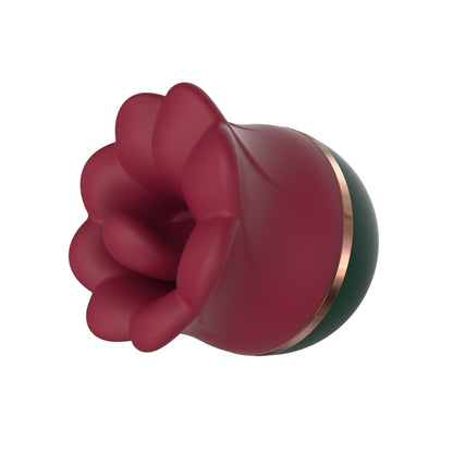 2-in-1 Rose Suction & Licking Vibrator – Quiet, Discreet Pleasure