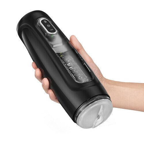 Hands-Free Rotating Thrusting Male Masturbator – 10 Modes, 25mm Stroke, 0–145° Angle