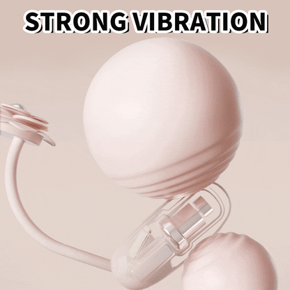 Cute Purse Split Suction Vibration Egg Clitoral G-spot Vibrator