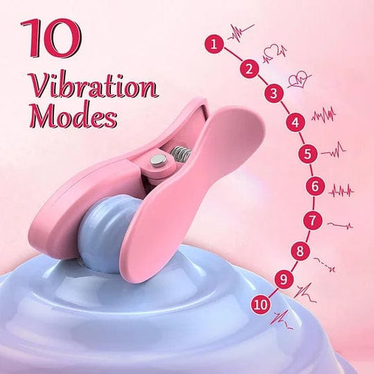 Vibrating Nipple Clamps SM Nipple Stimulation With Remote Control
