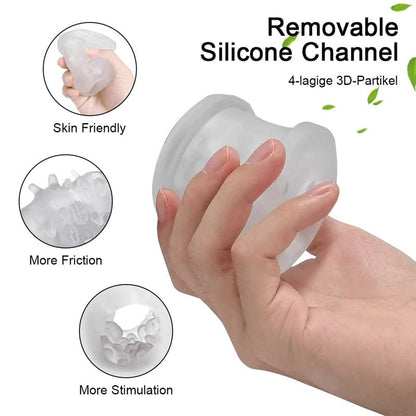 7-Frequency Telescopic Handheld Male Masturbator – Auto Expansion & Quiet Operation