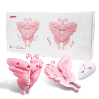 Butterfly Invisible Wearable Nipple Clamp Vibrator
