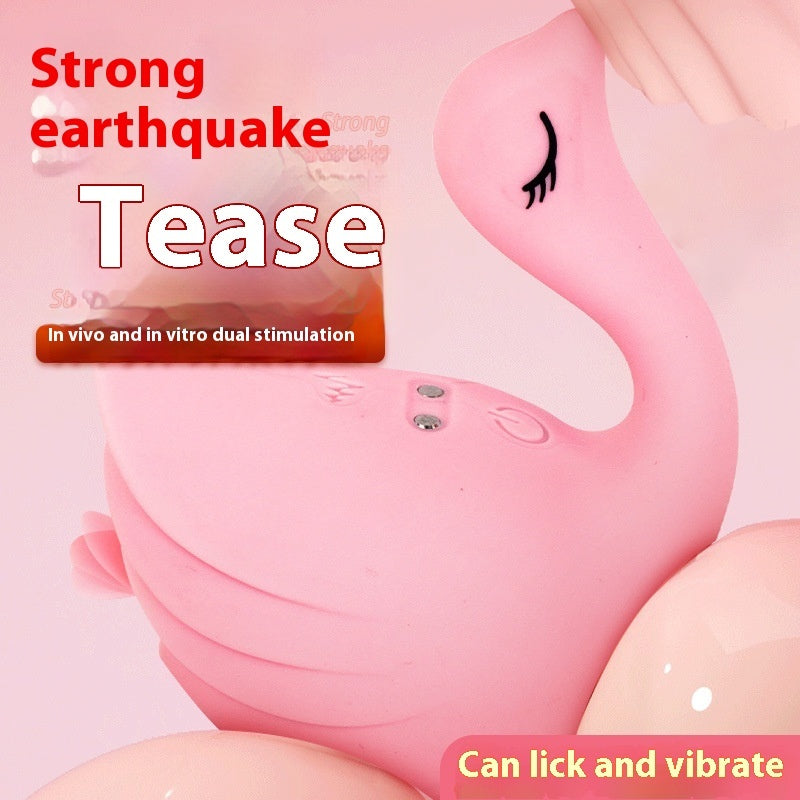 Swan Charging Vibration Tongue Add Couple's Product