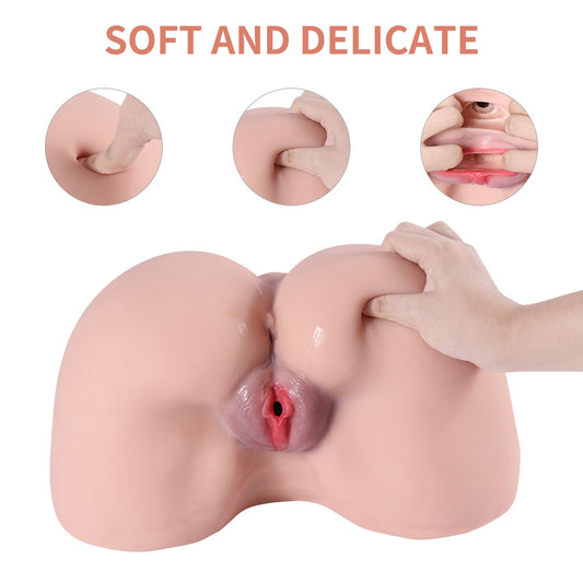 Textured Pocket Male Masturbator Cup – Soft Stroker, Discreet Adult Toy