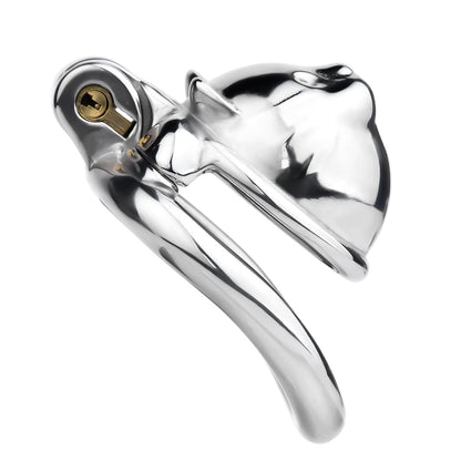 FRRK-245 Lucky Cat Metal Chastity Cage