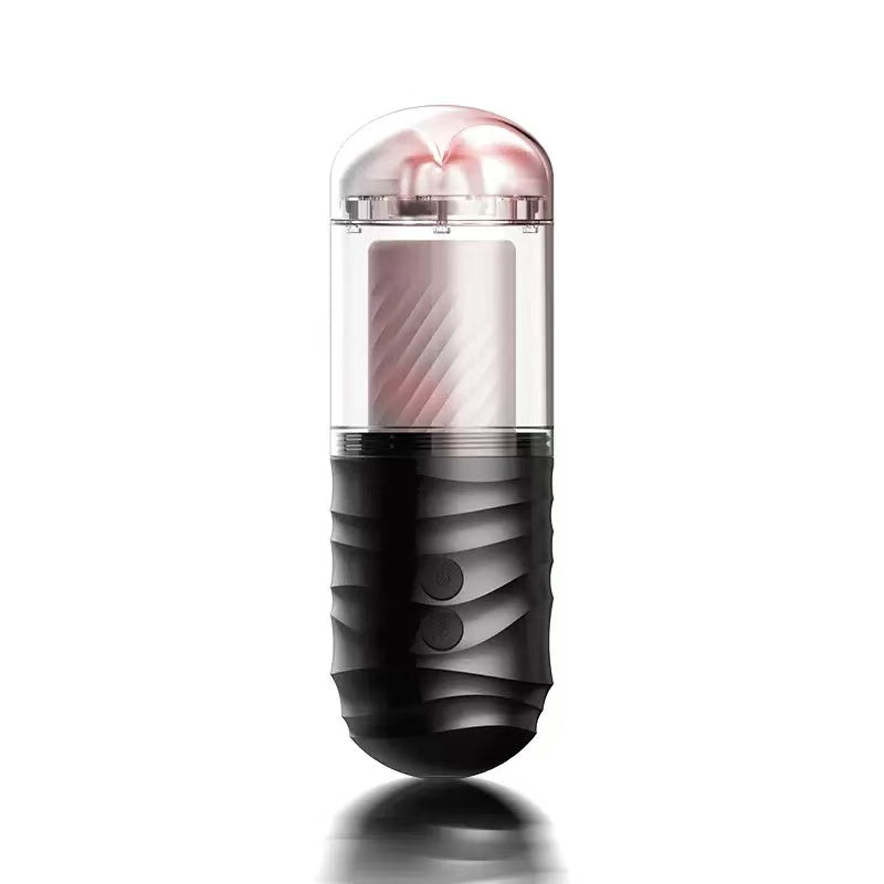 Masturbador Masculino com Sucção Rotativa – Rotação Automática, Sucção e Som
