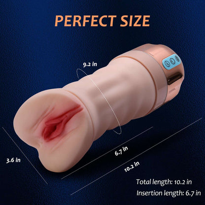 Male Multifunctional Oral Sucking Vibration Male Masturbation Cup