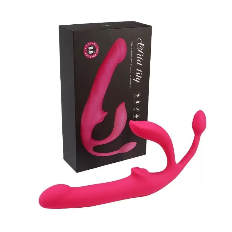 Remote Control Telescopic Wireless Couple Vibrators