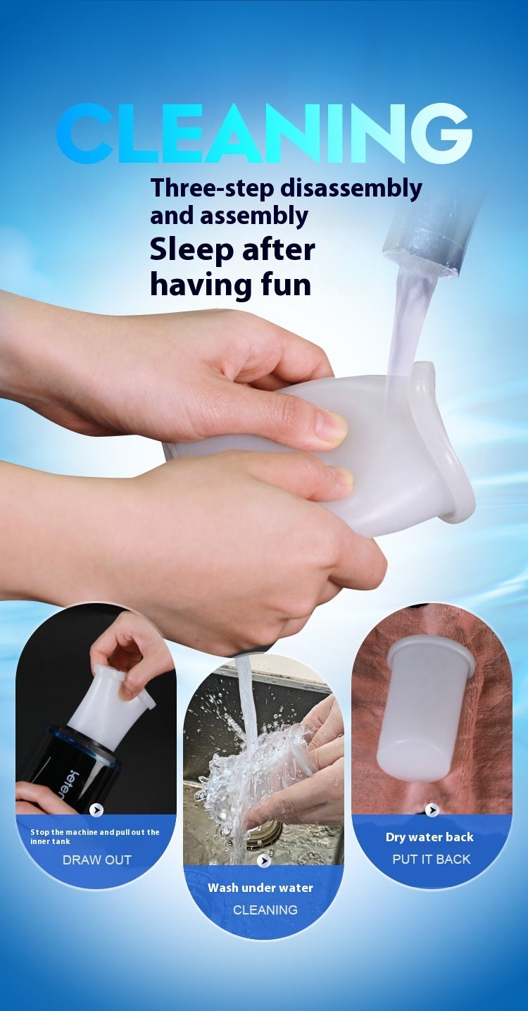 X-9 Four Generation Airplane Bottle Automatic Take Out And Insert Retractable Piston Masturbation Cup