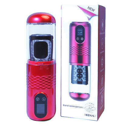 Telescopic Automatic Transparent Airplane Bottle