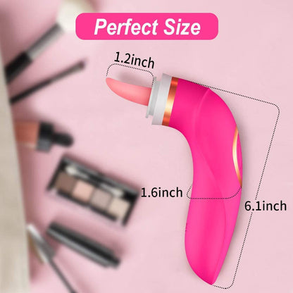 Clitoral Sucking Licking Vibrator, G Spot Tongue Vibrator