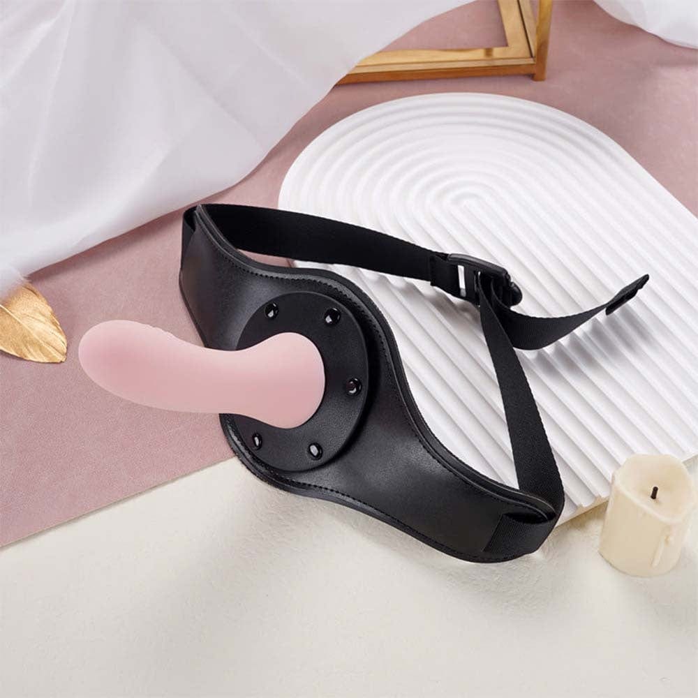 Thigh Wearable Strap-On Dildo – Adjustable Harness, Detachable Silicone Plug, Waterproof