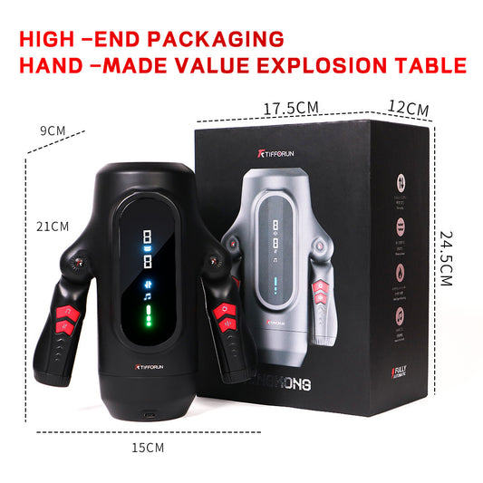 Smart Handle Airplane Bottle Electric Automatic Cup Heating True Yin Retractable Men's Sexy Sex Toy