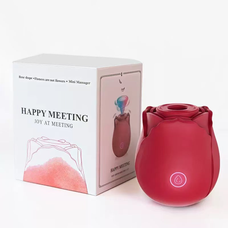 Rose-zuigvibrator met 7 standen – Clitorisspeeltje onder 40 dB
