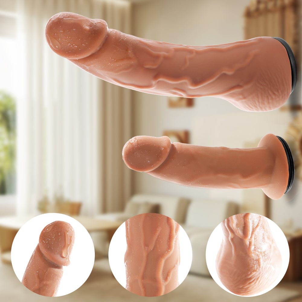 Wearable Double-headed Thrusting Dildo Vibrator For LGBT