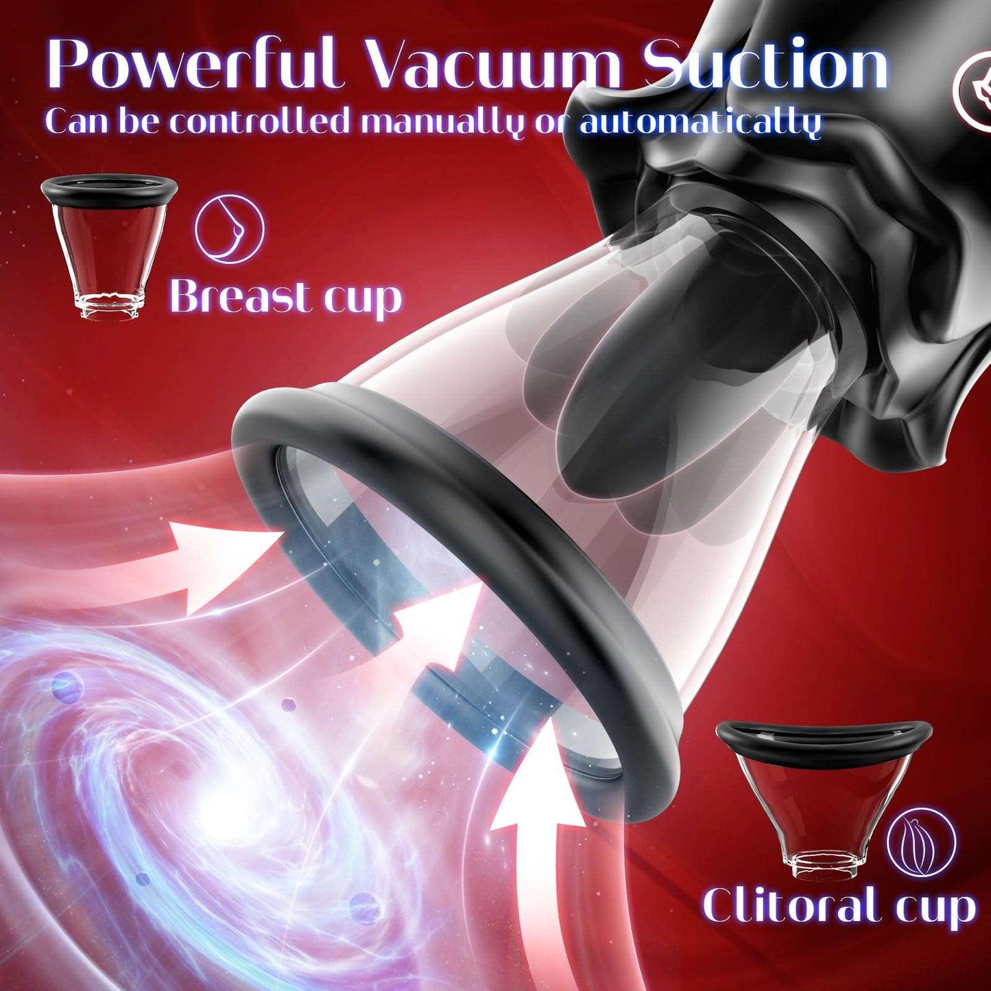 3 in 1 Sucking &Licking Rose Vibrators