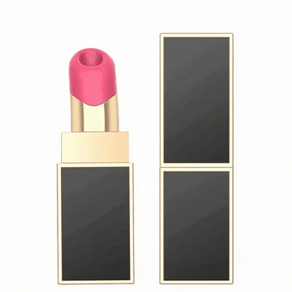 IPX6 Magnetic Charging Lipstick Disguise Sucking Vibrator – 3 Modes
