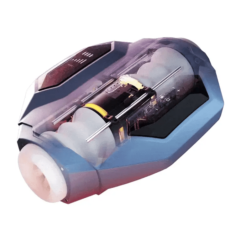Svakom Hunter X Male Masturbator – Telescopic + Suction + Heating, Dual Channel