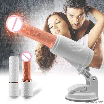 Automatic Telescopic Gun Women Vibrating Sex Machine