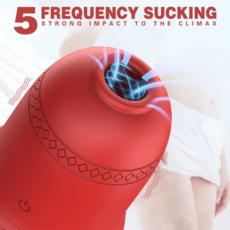 Christmas Tongue Licking Sucking Vibrator APP Controlled Clitoral Stimulator for Women