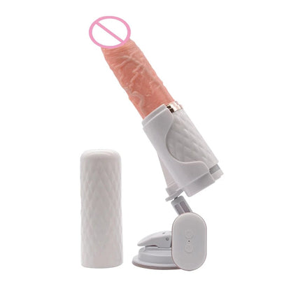 Automatic Telescopic Gun Women Vibrating Sex Machine