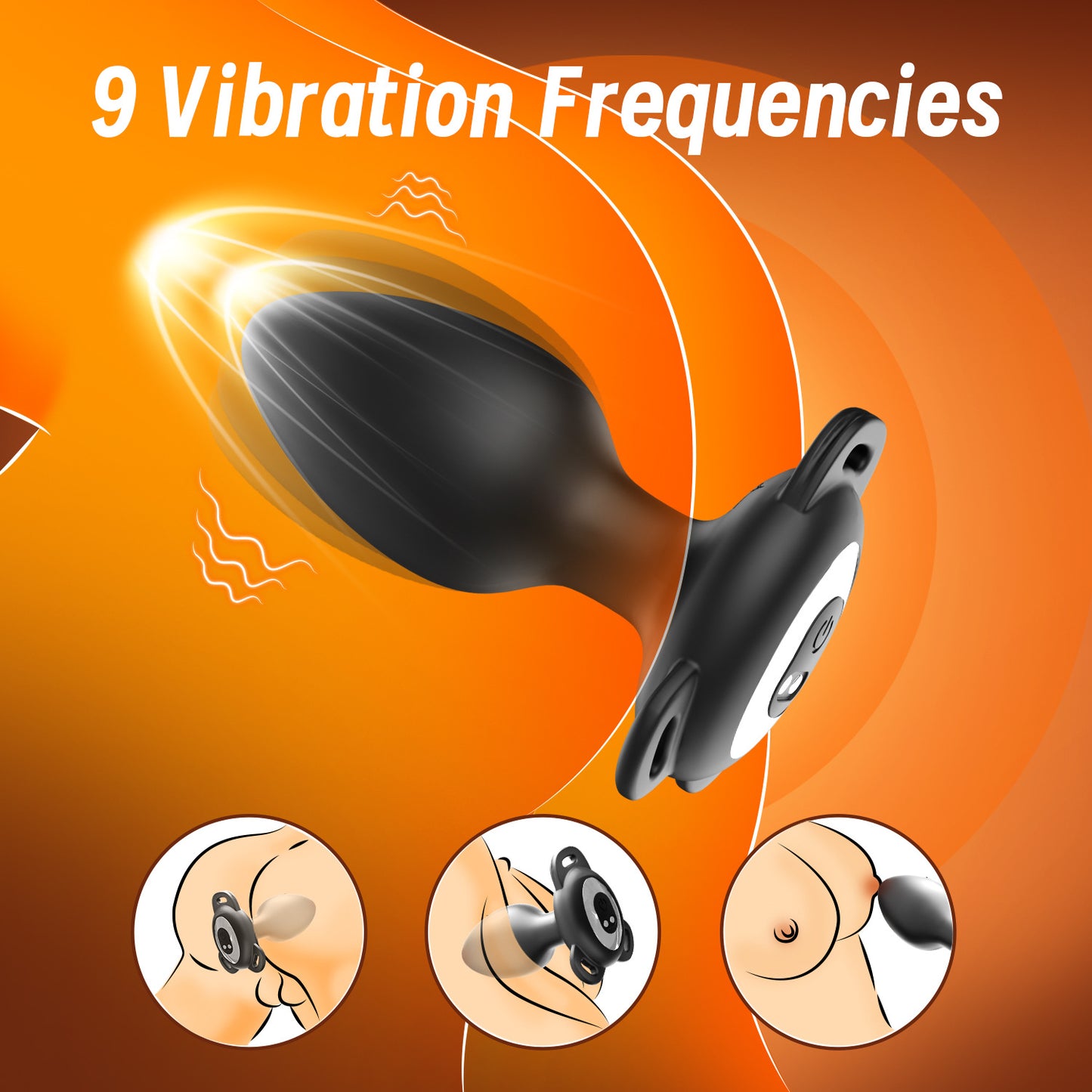 Barnes wears an anal plug app, vibration for remote control of anal stimulation and pleasure supplies, outing toys