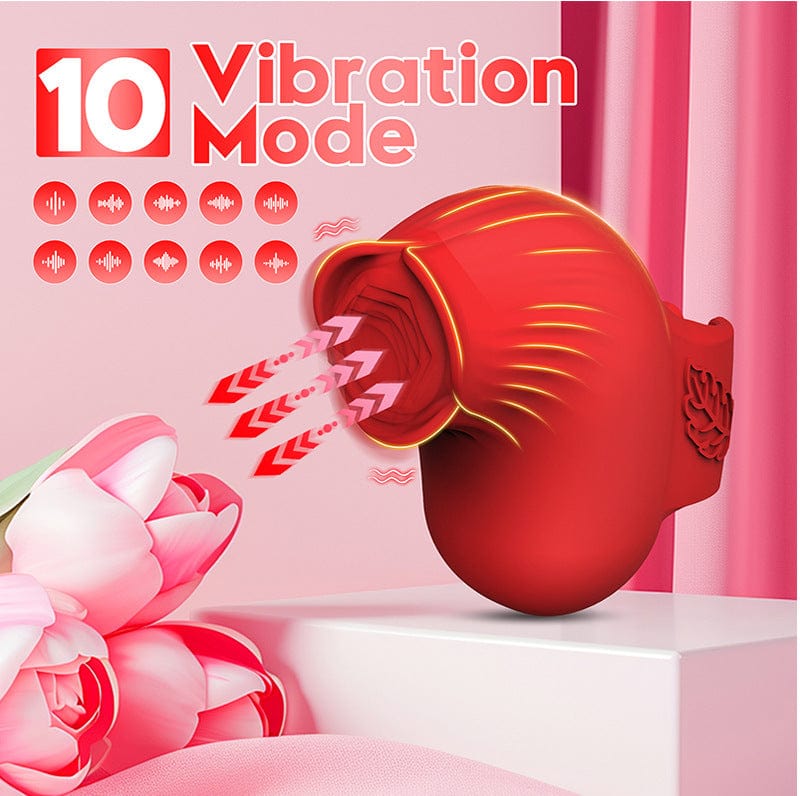 Mini Rose Finger Vibrator Clitoral stimulation for Couples flirting