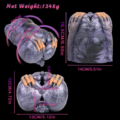 Griffin Yin Hip Inverted Model Name Male Special-shaped Aircraft Cup Alternative Silicone Cup Double Pass Stimulation