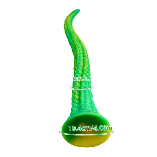 Octopus Color Silicone Anal Toy – 3 sizes (S/M/L), unisex butt plug
