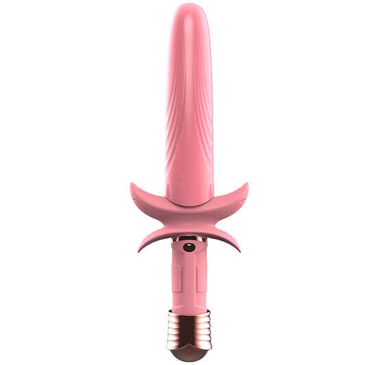 vibrator pink 9 modes app control 80x235mm
