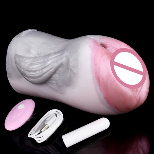 DP2315 Dolphin Silicone Monster Masturbator – Tsubaki, Rowan, Blue Shadow