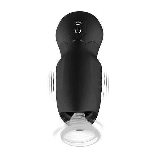 Dragon Suction Trainer Male Masturbator Oral Vaginal Penis Vibrator