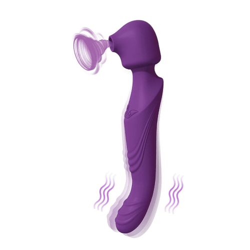 Clitoral Suction G-Spot Vibrator – 10 Suction &amp; Vibration Modes