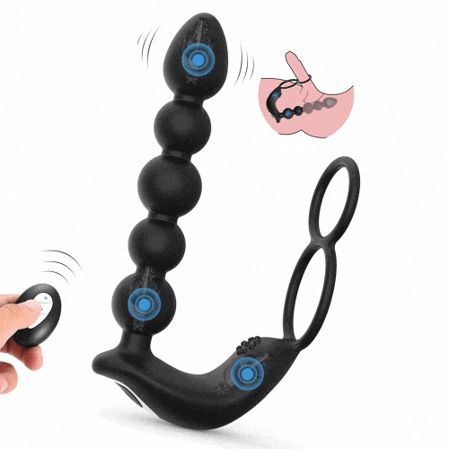  Three Functions. One Device. Anal + Penile + Prostate Stimulation Simultaneously