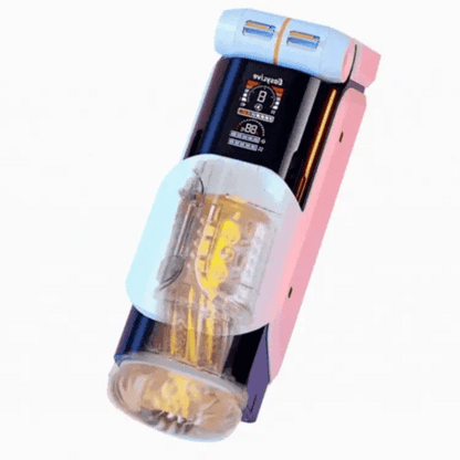  NO8 Male Masturbator – 8 Rotation Modes, 5 Vibration Modes, Dual Heating &amp; LCD Screen