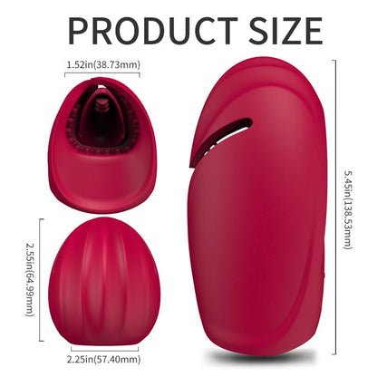 Warrior Training Cup Men Mini Tongue Licking Masturbation Cup