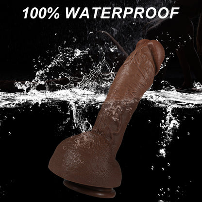 Realistic Silicone Dildo with Strong Suction