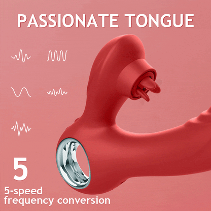 Pussy Clitoral Stimulation Tongue Licking G-Spot Orgasm Female Masturbation  Vibrator