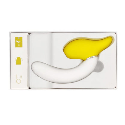 Rotating Banana Vibrator Sucking Double Vibration Masturbation Sex Toy