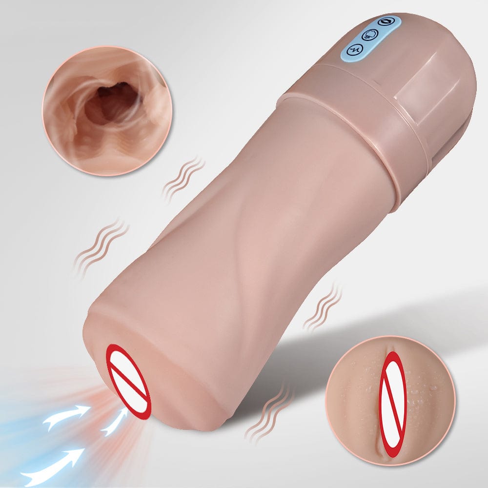 Male Multifunctional Oral Sucking Vibration Male Masturbation Cup