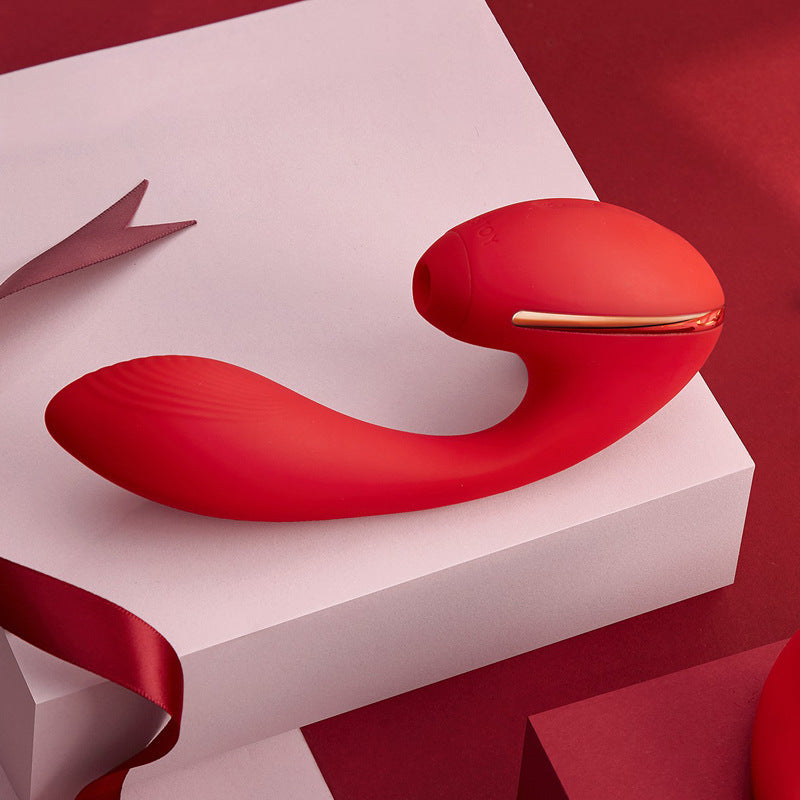 Women's Automatic Heating Sucking Clitoral Multi-frequency Vibrator