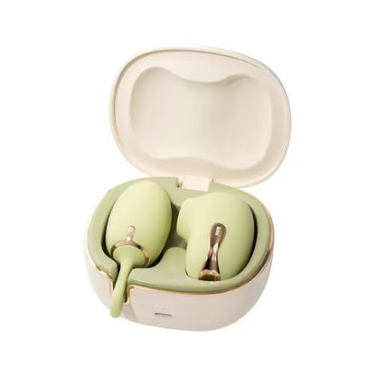 green clitoral suction unit and wearable egg vibrator set