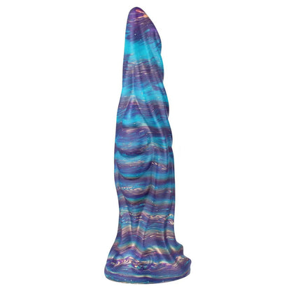 Fantasy Liquid Silicone Colored Suction Cup Anal Plug, Anal Dilation Toy for Men Women BDSM Adult Play