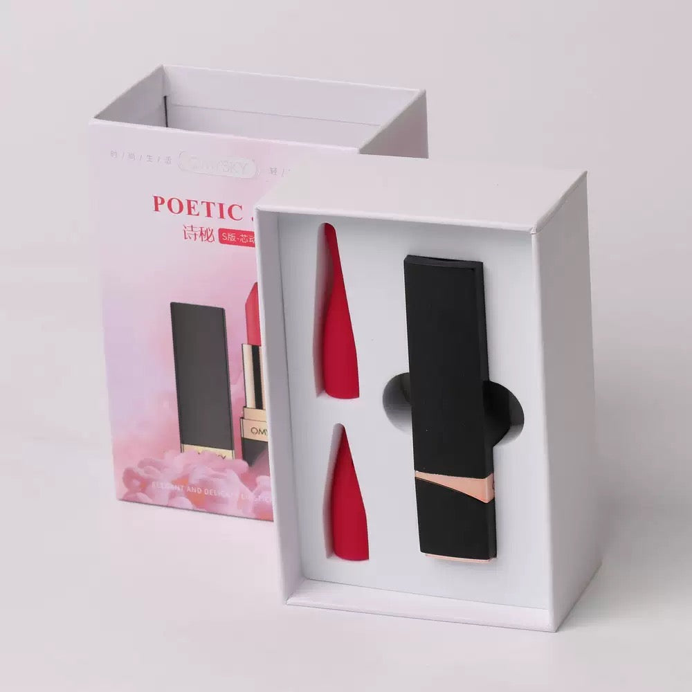lipstick clitoral vibrator s version interchangeable headgear under 45db