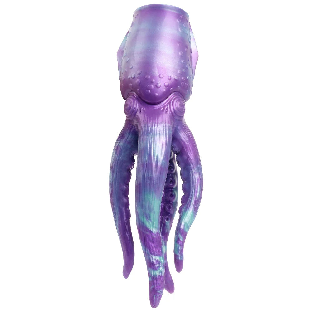 Masturbador de Silicone Monstro Polvo Cthulhu – Tentáculo Duplo