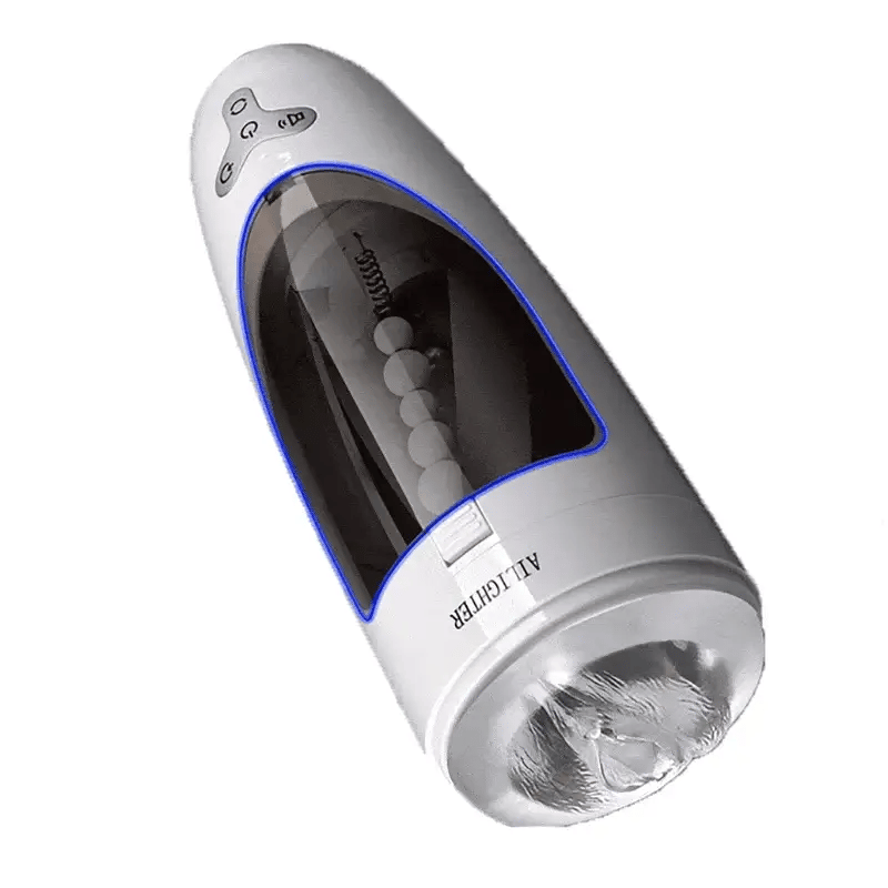5-Suction 10-Rotation Male Masturbator with Voice - Yovix Shop