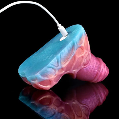 Dildo Fantasy Grinding – Base da cavalcata 10,4 cm, opzione vibrante