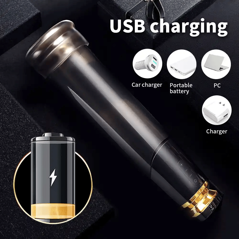 Bomba de pene eléctrica con baño de agua: dispositivo de vacío para agrandamiento y masturbación, USB