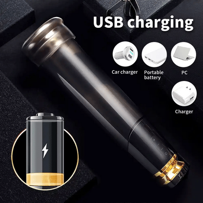 Bomba de pene eléctrica con baño de agua: dispositivo de vacío para agrandamiento y masturbación, USB